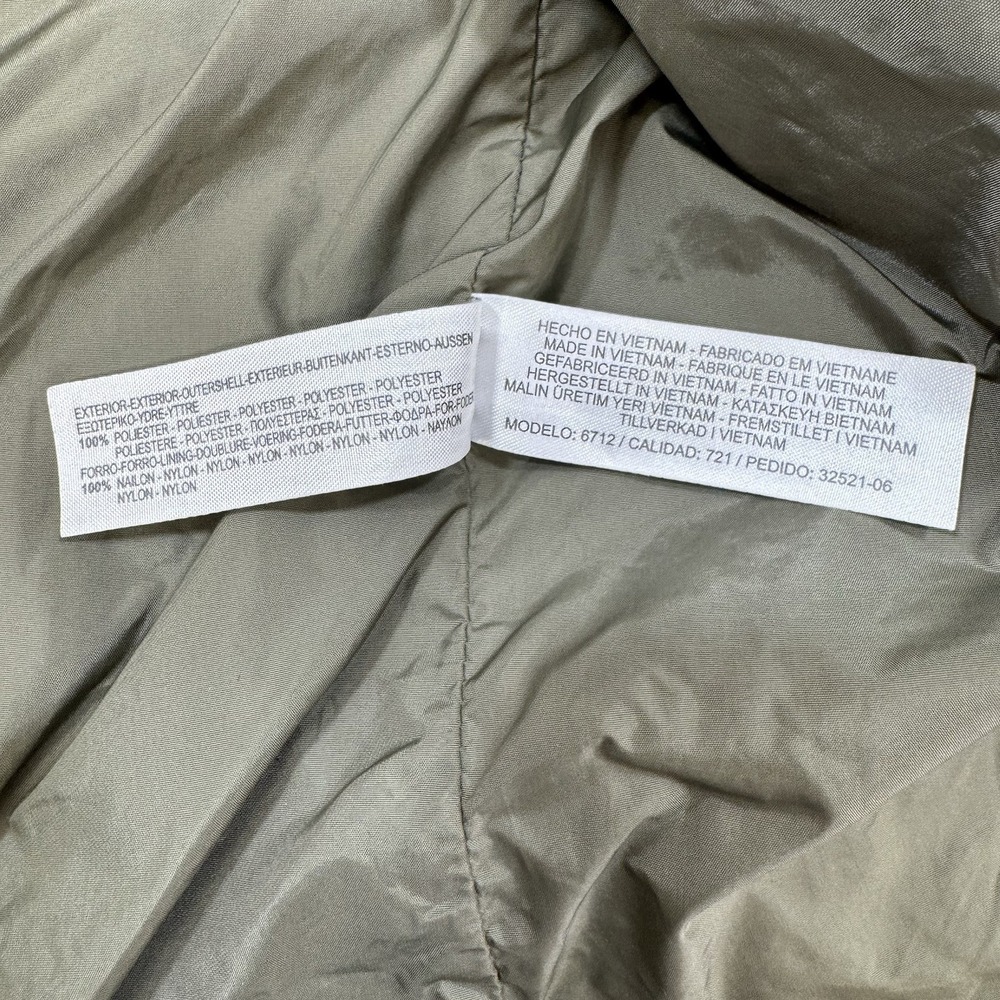 Massimo Dutti Women's Medium Bomber Jacket Lightweight Military‎ Minimalist Chic - Picture 13 of 16